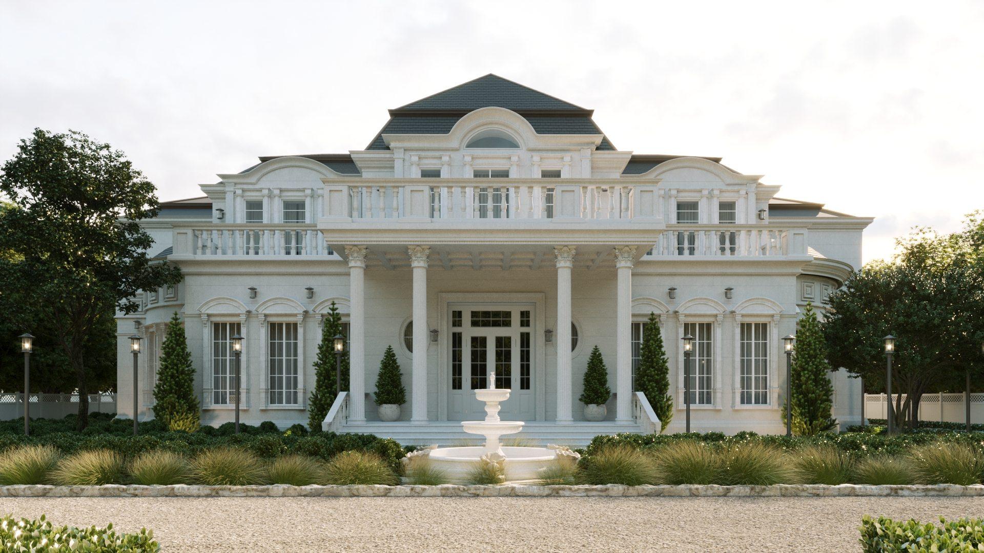 Classical Villa Design in Dubai | DAT